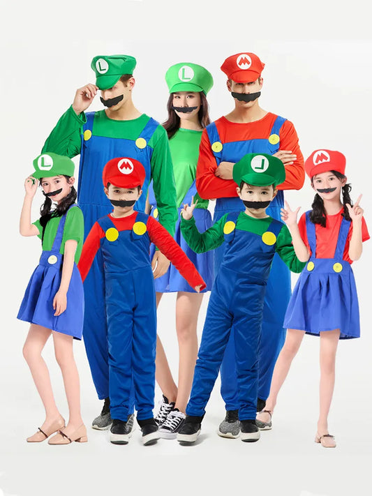 Mario und Luigi Kostüm