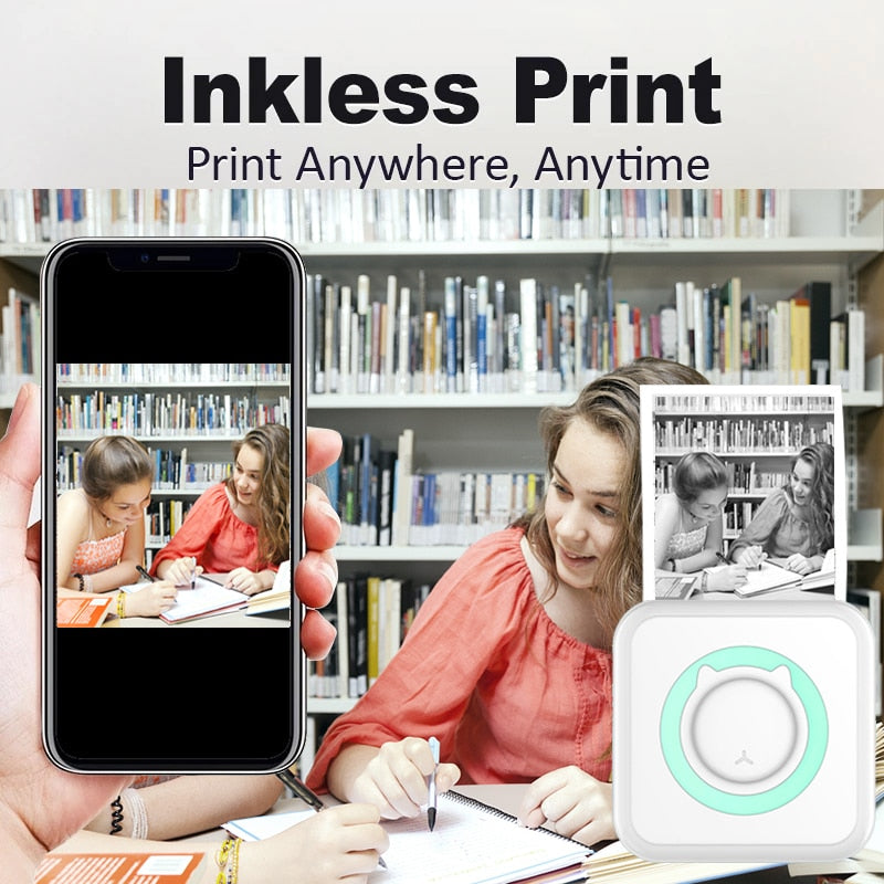 Portable Mini Printer ohne Tinte