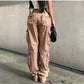 Vintage Cargo Pants  Baggy Jeans Frauen